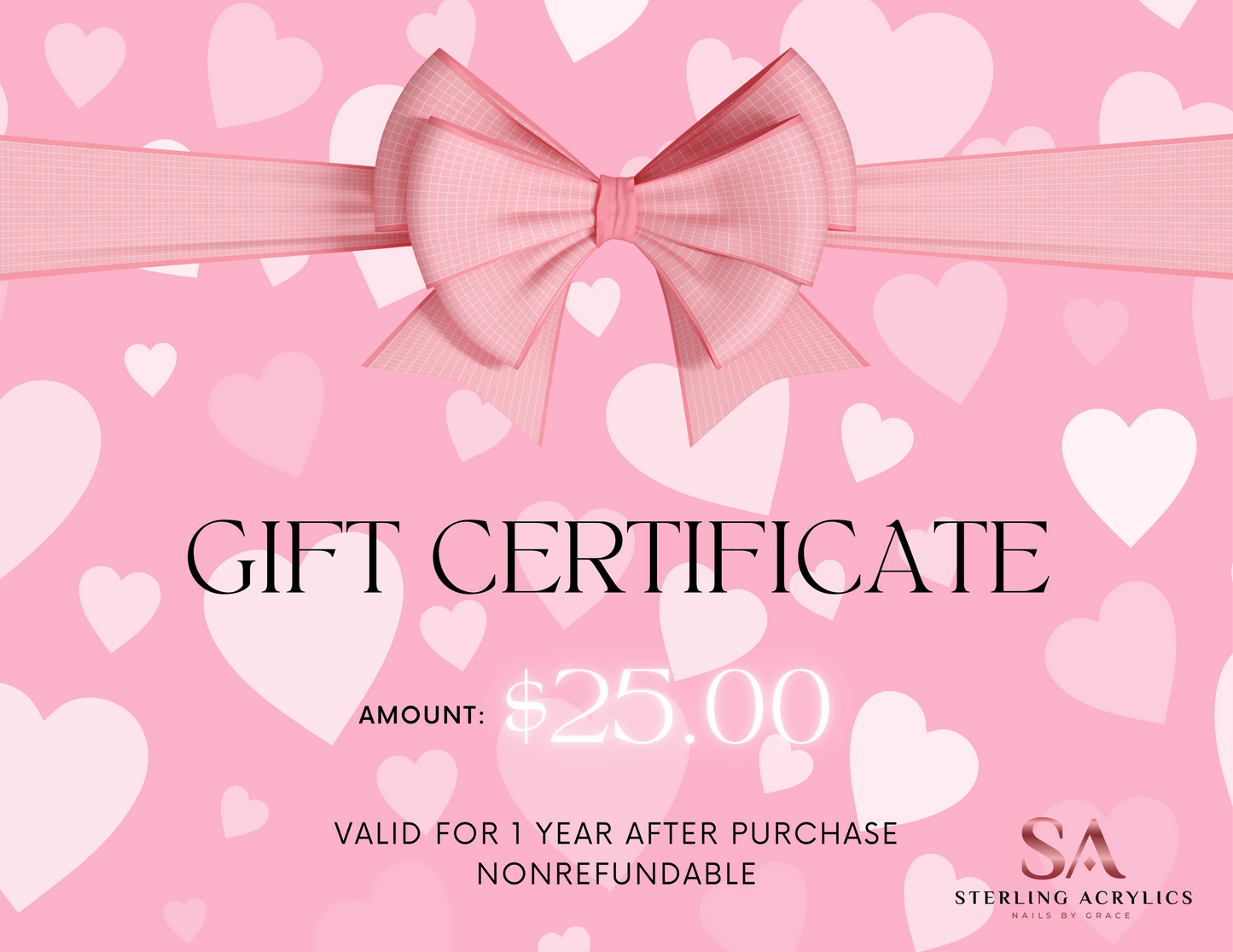 Sterling Dollars Gift Certificates