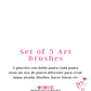 5 PCS Double-Sided Liner Brush and 3D Art Set Light Pink💕